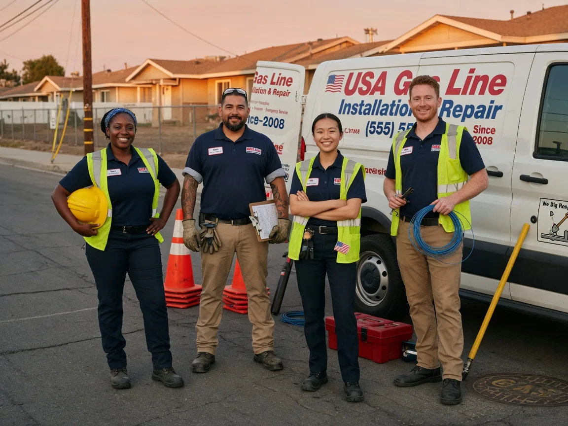 Gas Line Installation company in Douds, IA